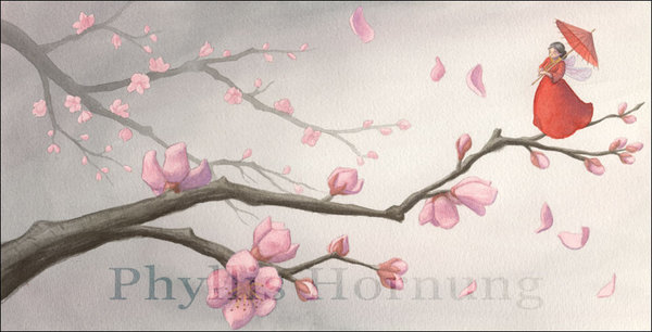 Cherry Blossom by Phyllis Hornung